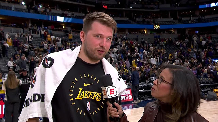 'Finally feeling like myself' - Luka Doncic reacts to first 30-piece with the Lakers | NBA on ESPN