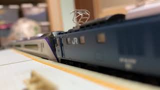 【鉄道模型】EF64+E353系(E353系配給再現)27秒動画✨