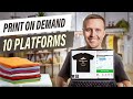 10 Print On Demand Platforms You Need to Know About