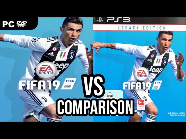 FIFA 19 Legacy Edition Ronaldo Cover PlayStation 3 PS3 ENGLISH Tested &  Working!