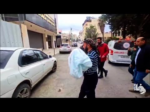 تشييع الطفل محمد الرشايدة الذي استشهد بانفجار لغم من مخلفات الاحتلال في منطقة الرشايدة ببيت لحم