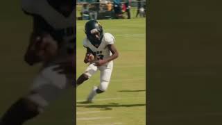 Laying the boom to a defender #youthfootball #hitstick  #youthsports #boom  #9ufootball #football