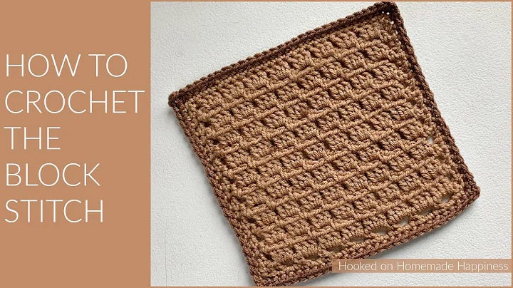 Master the Block Stitch with Crochet Expert