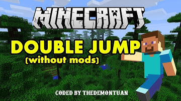 Minecraft: Double Jump V2 [DataPack] [1.16.X-1.17.X]