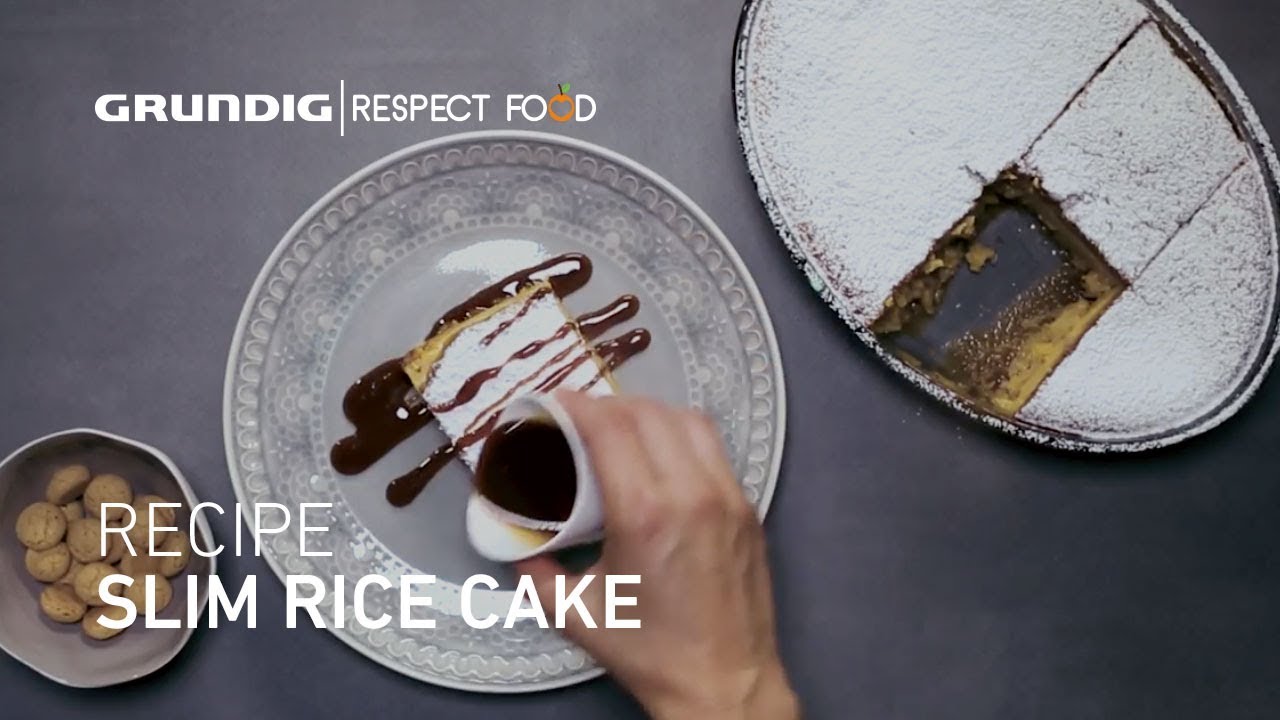Respect Food Recipe Slim Rice Cake RespectFood GRUNDIG YouTube