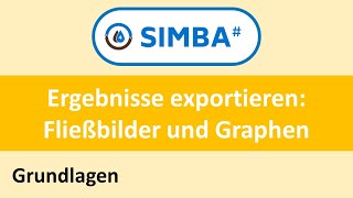 SIMBA# Basics | Export results: Flow charts and graphs