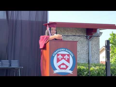 Stratford San Jose Middle School - 2023 Graduation Speech