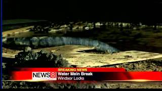 Windsor Locks Water Main break