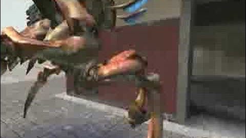 ITT I randomly beat up an antlion guard with a crowbar.