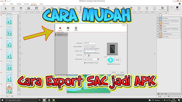 TUTORIAL Cara export smart apps creator menjadi APK