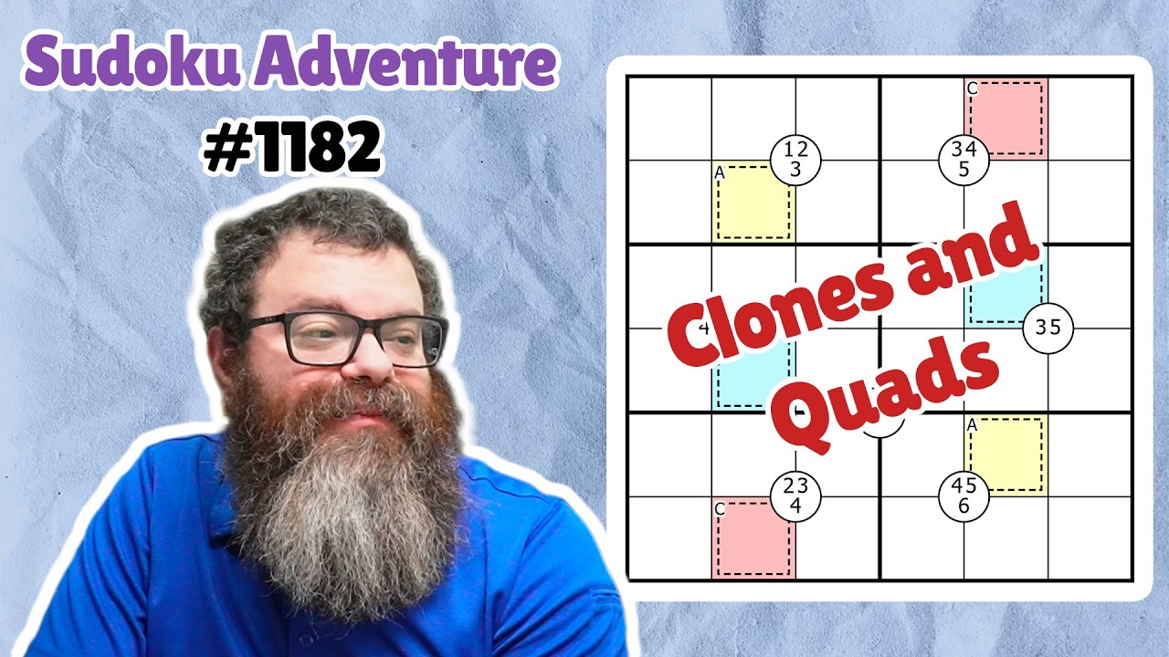 Sudoku Adventure #1182 - 
