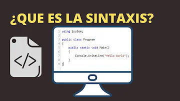 ¿Qué es la sintaxis de un programa en C?