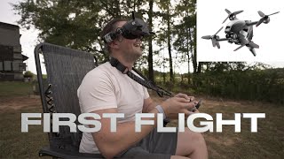 DJI FPV DRONE | First Flight in Acro/Manual Mode