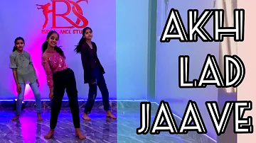 Akh Lad Jaave | Loveyatri | Dance Cover| Rudra Dance Studio