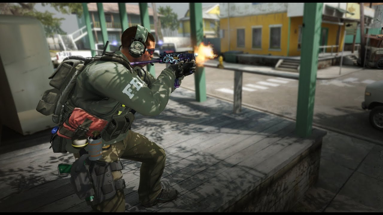 CSGO Deathmatch - St. Marc - Counter-Terrorist Gunplay - YouTube