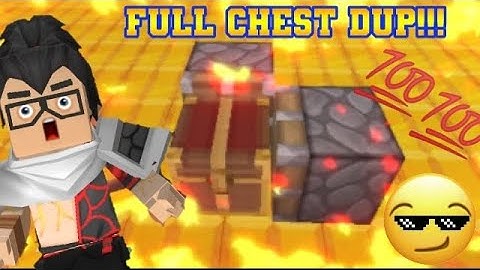 HOW TO FULL CHEST DUP IN SKYBLOCK? || FULL CHEST DUP IS BACK!!