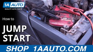 How to Safely Jump Start a Vehicle with Jumper Cables