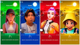 Huntrix Saja boys🎮KPop Demon Hunter🎸Tiles hop EDM RUSH 🔥#5 screenshot 4