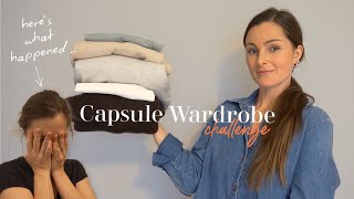 I tried a capsule wardrobe...and the results shocked me