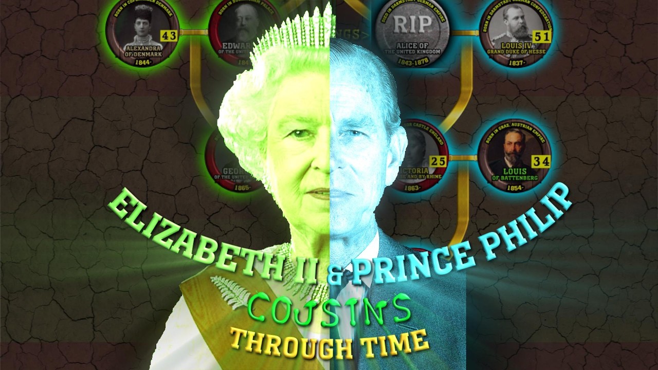 Elizabeth II and Prince Philip: Cousins Through Time (Family Tree Connection)