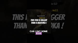 This Fish is BIGGER Than a Bazooka !#residentevil #re #remake #biohazard