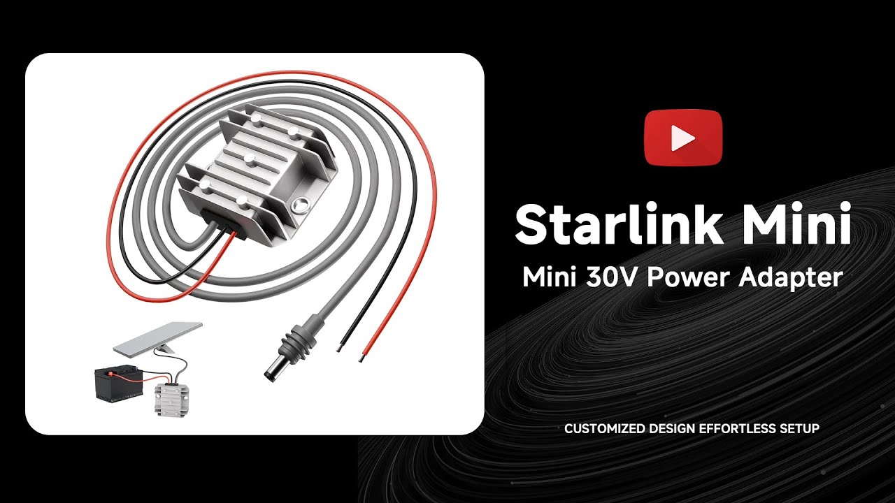 Set it up in under a minute ⚡️ 12V/24V to 30V Power Supply Adapter