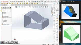 Celebrity SolidWorks Tutorials 47 How to surface modelling Profile