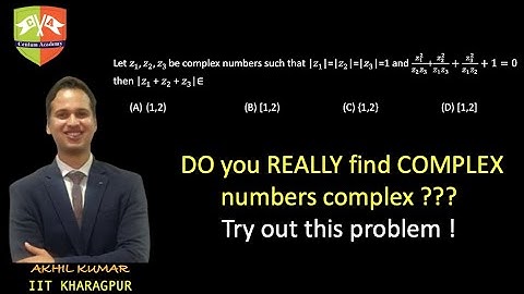 Complex Number ( Probable question for JEE) - Problem solving video