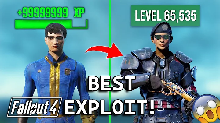 UNLIMITED XP & ALL PERKS GLITCH IN FALLOUT 4 AT THE START! 🤯