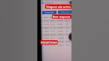 Telegram add active करना सीखे |how to Run Telegram Ads|Telegram Ads Ran Kaise Karen |Telegram New ad