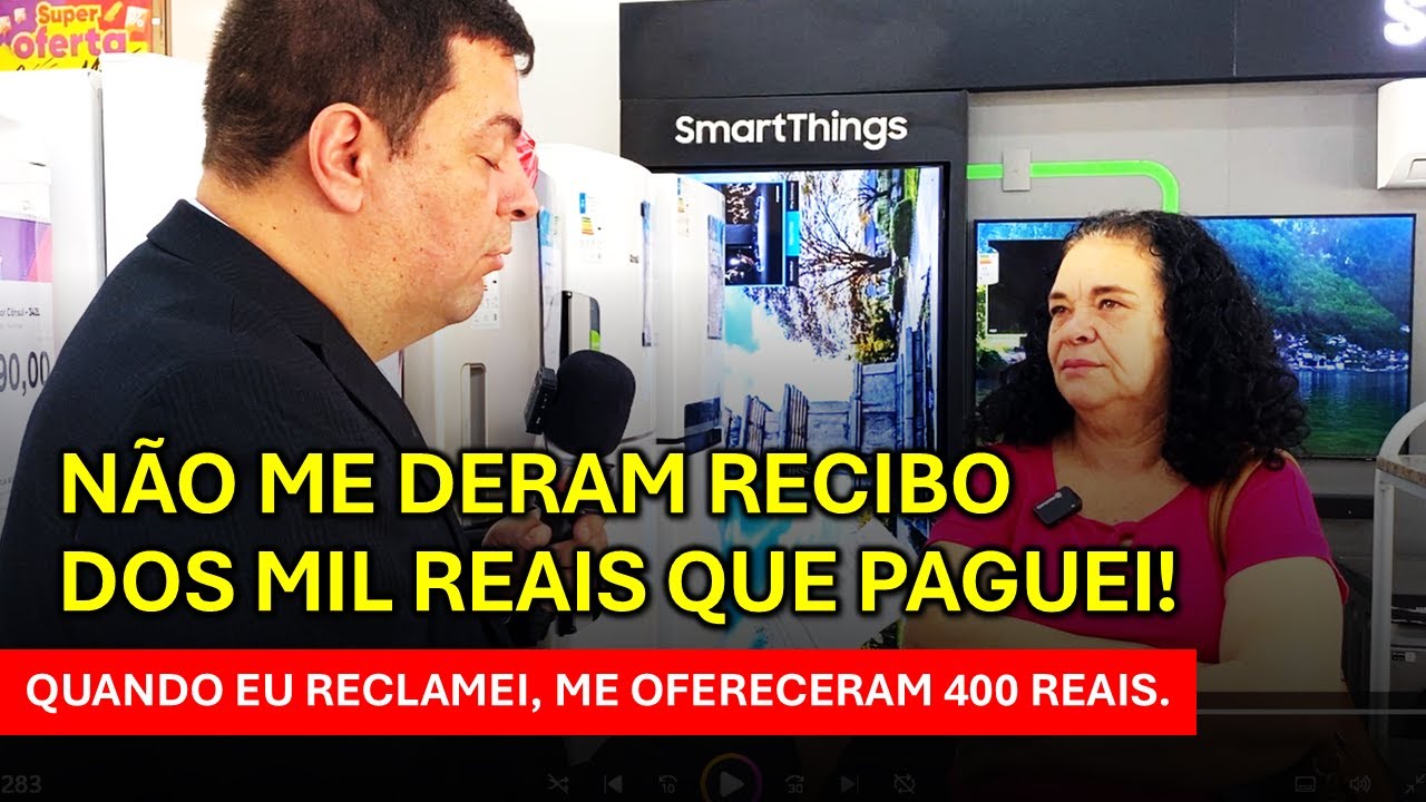 CONSUMIDORA DIZ QUE LOJA PODE NÃO TER REGISTRADO OS 1.000 REAIS PAGOS COMO ENTRADA