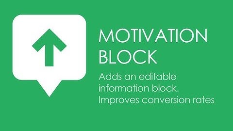 Motivational block - CS-Cart addon from UniTheme2