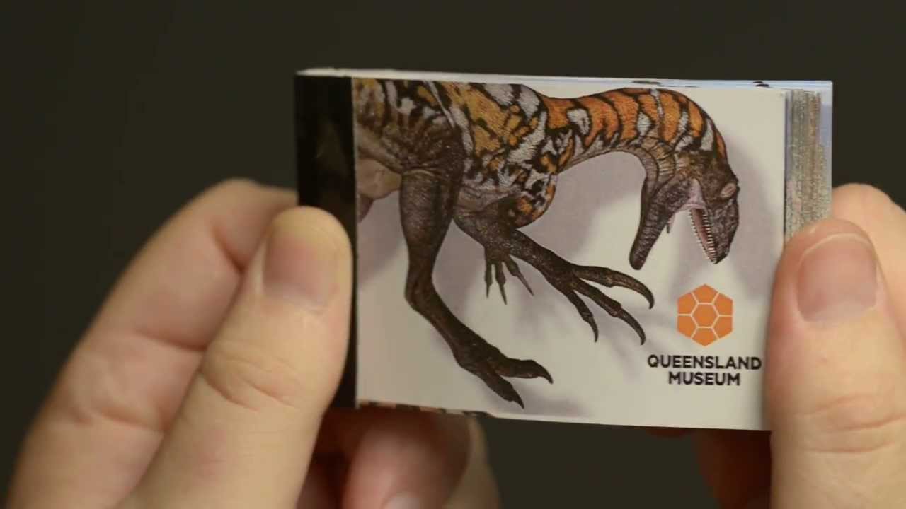 Dinosaur flip-book by andymation