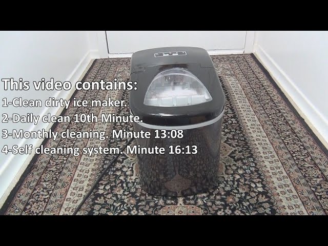 Silonn Countertop Ice Maker - Self-Cleaning Ice Machine with Ice Scoop  Review 