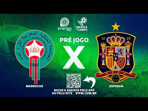 PRE JOGO MARROCOS X ESPANHA - AO VIVO 06/12/2022 - COPA DO MUNDO 