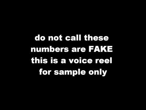 Nicholas Watts voice reel