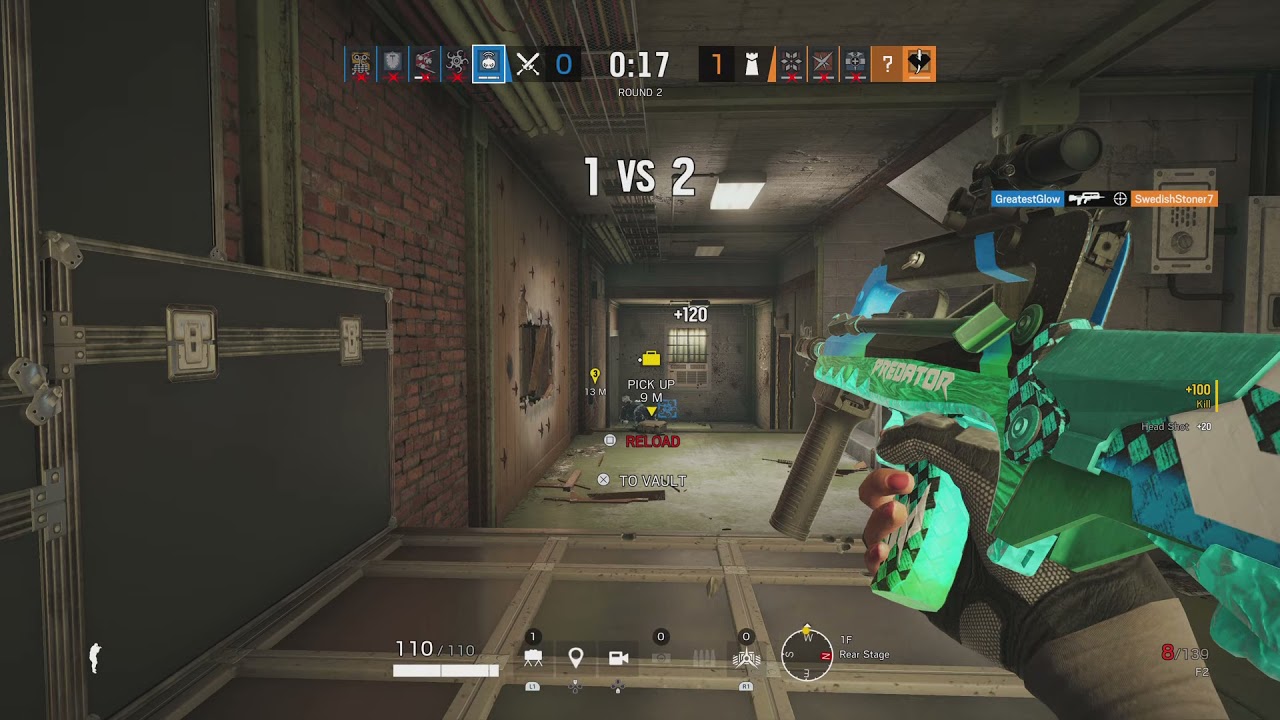 Tom Clancy's Rainbow Six Siege 1v4 - YouTube