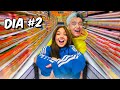 PASE 24 HORAS CON MI NOVIA EN UN SUPERMERCADO!!