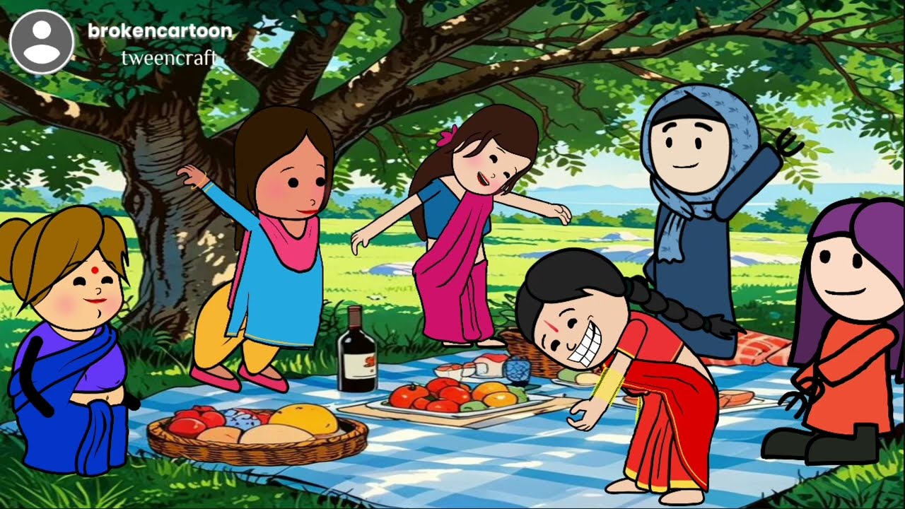 লুলুহত পিকনিকত থাকি আহিল৷Assamese story||Assamese cartoon video| #assamesestory#assamesvideo