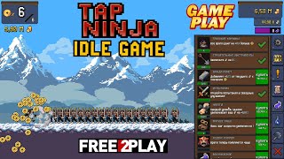 Tap Ninja - Idle Game ★ Gameplay ★ PC Steam [ Free to Play ] game 2022 screenshot 2