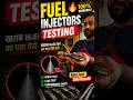 Diesel Injector Test- Fuel pump injectors 🔥 #injector #automobile #mechanic #shorts