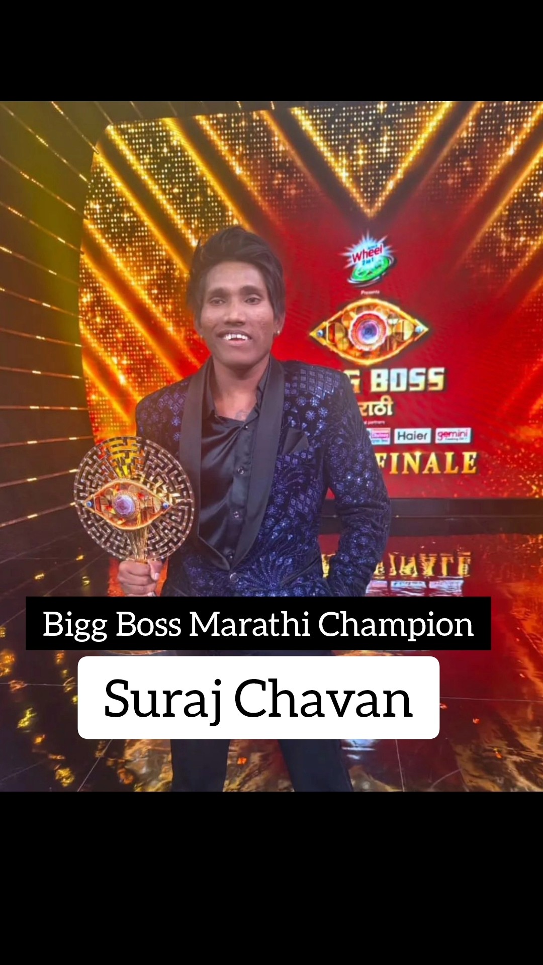 Bigg Boss Marathi Grand Finale Winner l Suraj Chavan l Bigg Boss l Bigg Boss Marathi