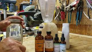 My Essential Oils Feed Mixture to fight Bacteria and Viruses vectored in by Varroa Mites!