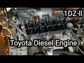 Toyota Forklift 1DZ-II Timing and Tune Up.