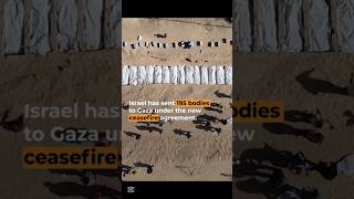 Mass Funeral in Gaza: 54 Prisoners Returned in Body Bags 💔 | #Gaza #News