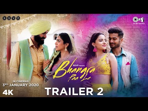 Bhangra Paa Le - Trailer 2 | Sunny Kaushal, Rukshar Dhillon | Sneha Taurani | 3rd Jan. 2020