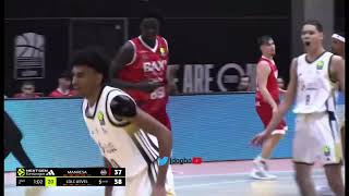 Marvyn Wade 25 Pts, 7 Ast Vs Manresa U18 63 Pg Euroleague Nextgen