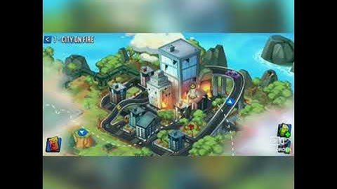 STICKMAN Vs ZOMBIE Chapter no 7    (City on Fire) Hard Mode