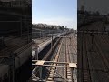 Trains Passing By at Nippori Station in Japan #shorts