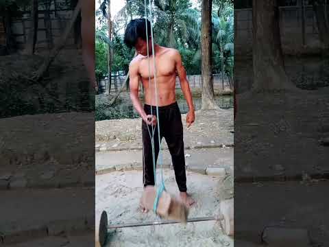 How To Make Homemade Gym Equipment At Home | Diy Gym Equipment | Gym | Deshi Gym | #NewGym #Shorts